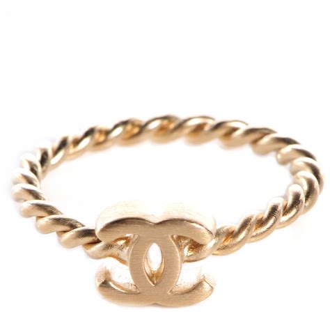 chanel cc gold ring|Chanel watches 18k gold.